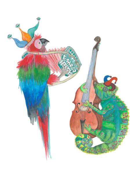 Judit Hölzle-Kuhn, Tierillustationen